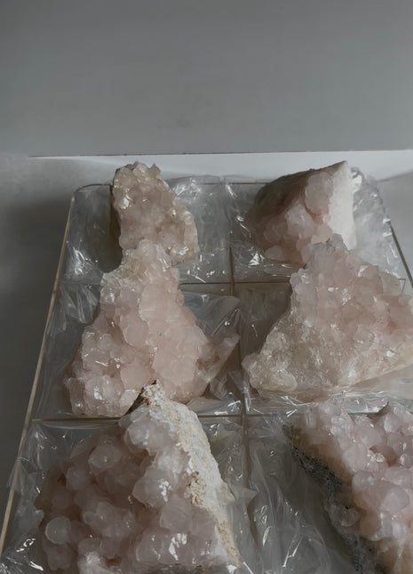 6 Pieces ! Pink Mangonocalcite Lot