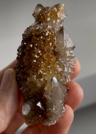 Smoky Spirit Quartz with Citrine Collection # 832