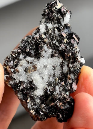 Rainbow Sphalerite with Quartz PM1234