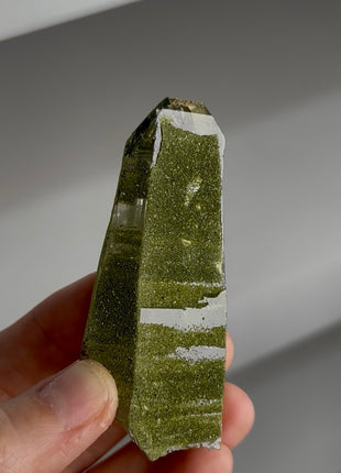 New ! Epidote with Quartz from Madagascar PM0287