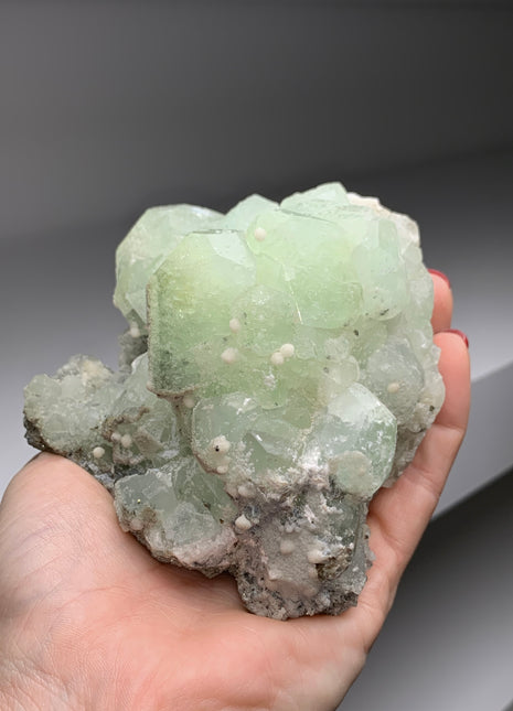 Green Datolite Crystals, Charcas, San Luis Potosi, Mexico # PM0154