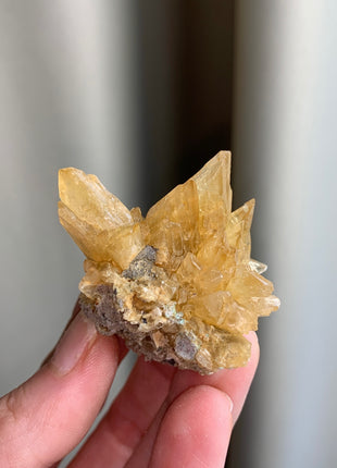 Yellow Selenite - From Lubin mine, Poland