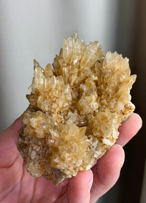 Yellow Selenite - From Lubin mine, Poland