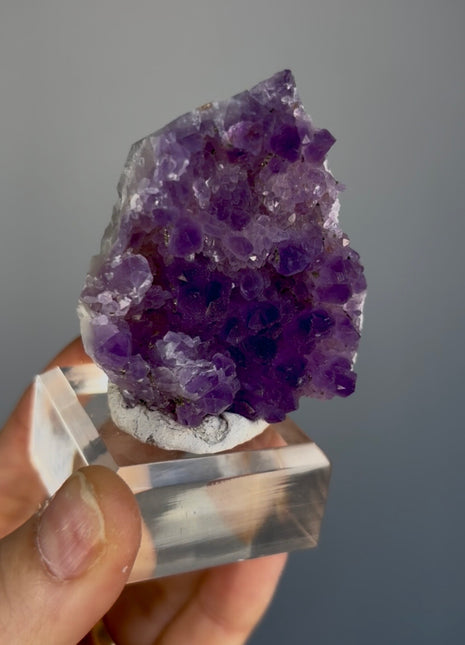 Rich Purple Amethyst from Bulgaria