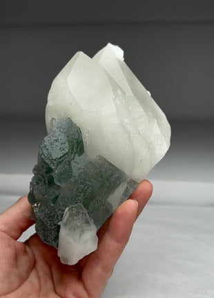 Blue Green Fluorite with Quartz from Pasto Bueno Collection # 570