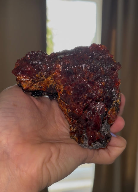 Red Zincite from Poland