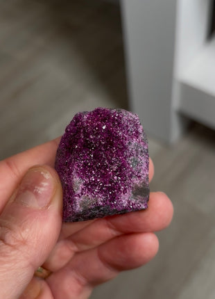 Purple Red Kammererite Specimen