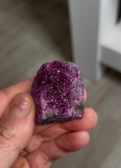 Purple Red Kammererite Specimen