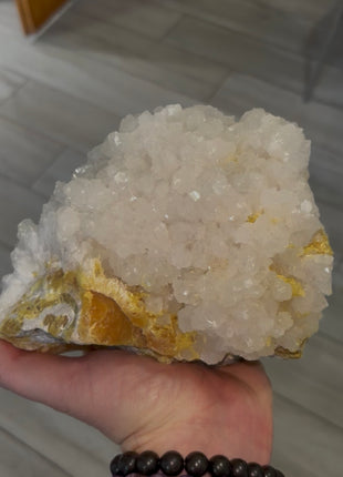 Celestine with Sulphur Old Collection # 822