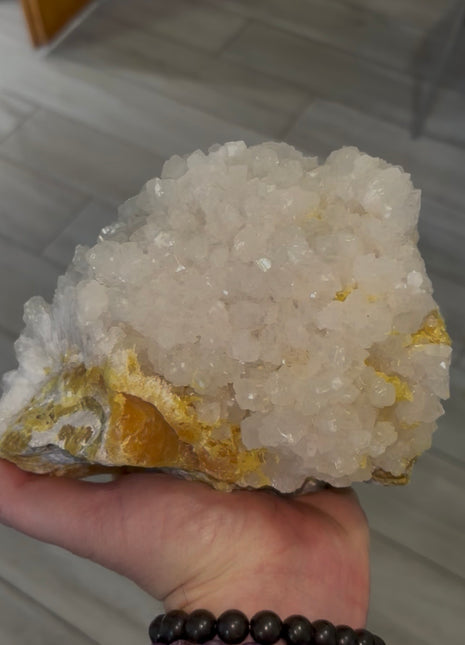 Celestine with Sulphur Old Collection # 822
