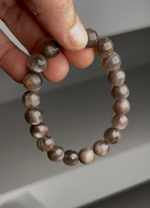 Peach Moonstone Bracelet