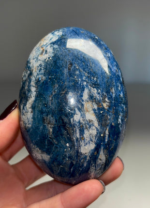 Ocean Blue Dumortierite with Quartz