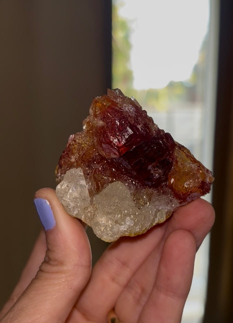 Red Zincite from Poland