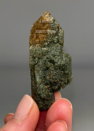 Sweet ! Rutile Green Chlorite Quartz - From Himachal Pradesh, Himalayas