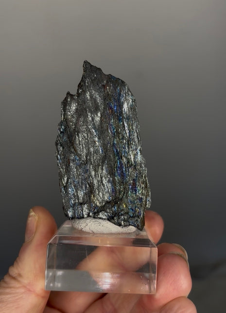 Iridescent Rainbow Hematite 1992 find