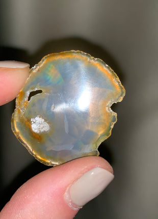 Rare Iris Agate with Rainbows