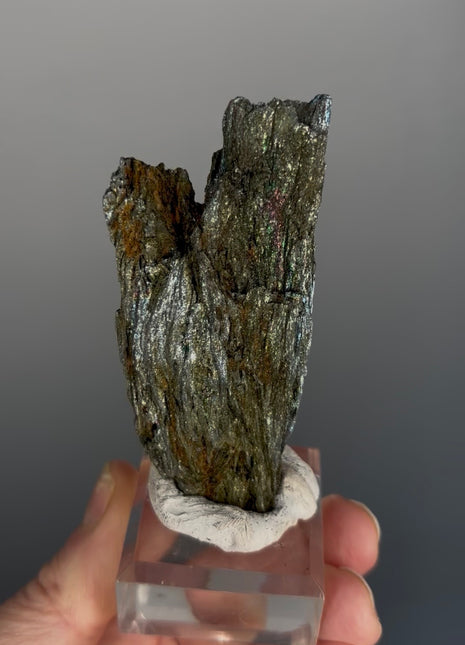 Iridescent Rainbow Hematite 1992 find