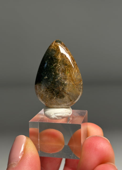 Rare 💎 Rutile Green Chlorite Quartz - From Himachal Pradesh