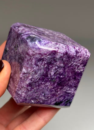 High Quality Charoite Cube