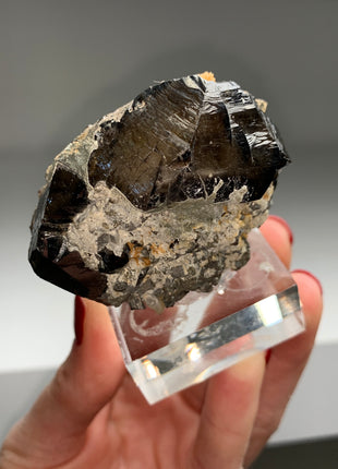 Unusual Size Cassiterite from La Paz, Bolivia - Collection # 074 *