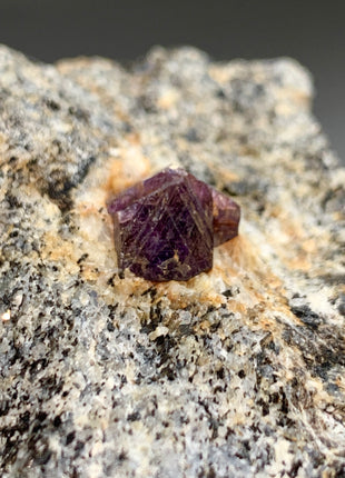Rare Purple Sapphire with Biotite - From Madagascar # PM084