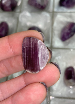 High Grade Flashy Lepidolite Lot - 12 Pieces !