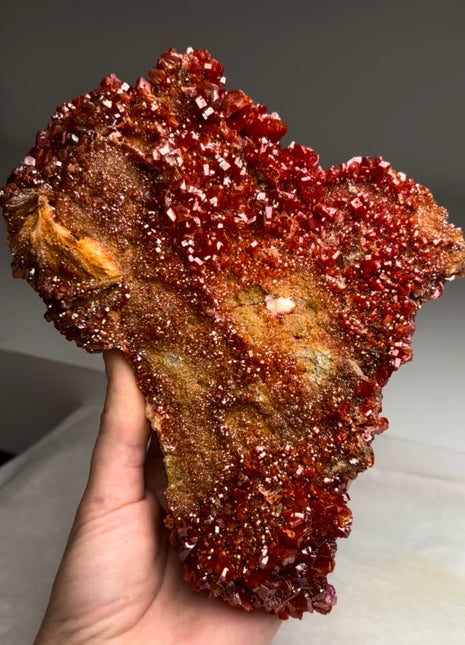Top !  Red Vanadinite Collection # 596