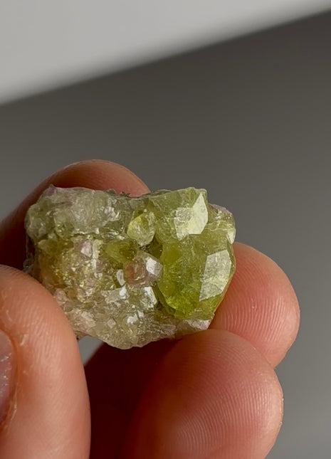 Vesuvianite from Jeffrey mine, Canada