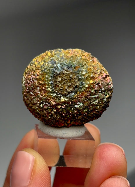 Rainbow Marcasite Disco Ball Specimen