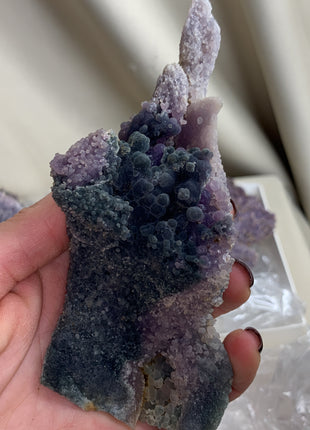 Wow !! Grape Agate Lot - From Sulawesi, Indonesia - 4 Pieces !