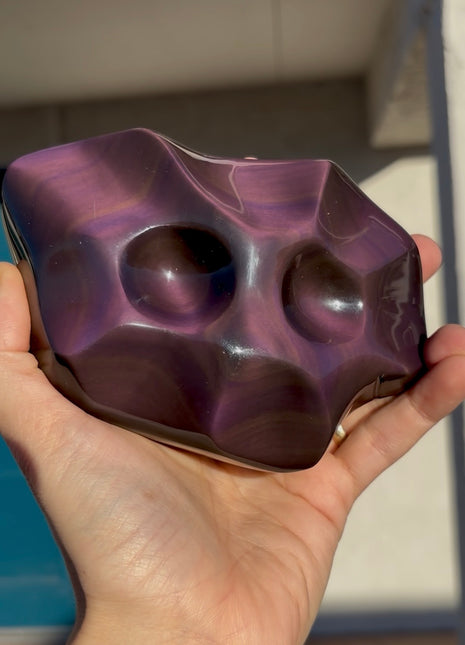 Very High Grade Velvety Rainbow Obsidian 🌈