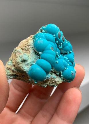 Bubbly Blue Chrysocolla - L’etoile du Congo mine