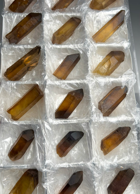 18 Pieces !  Yellow Citrine Lot from Zambia