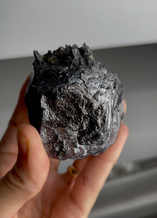 Galena with Quartz - From Trepca mine