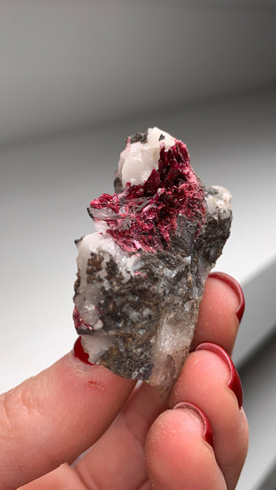 Magenta Red Erythrite Specimen - From Agoudal mine