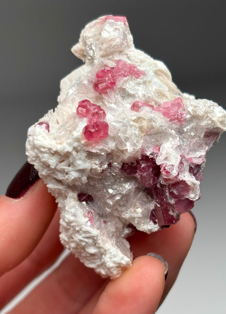 Rubellite Tourmaline with Albite from Russia Collection  # 264