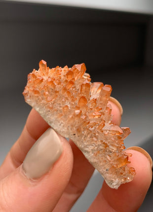 Gemmy Orange Quartz from Saxrönningen, Sweden 🇸🇪