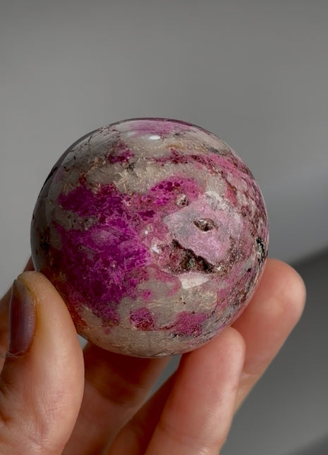 Pink Cobaltocalcite Sphere