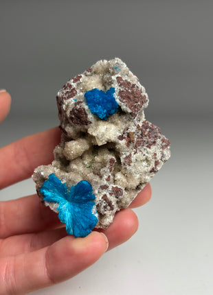 Electric Blue Cavansite