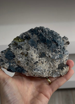 Metallic Blue Sphalerite Specimen