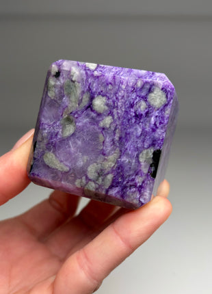 High Grade Charoite Cube