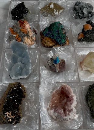 12 Pieces ! Mix Variety Minerals Lot