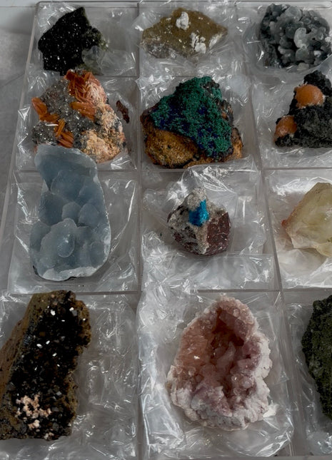 12 Pieces ! Mix Variety Minerals Lot