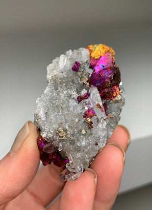 Incredible Chalcopyrite with Quartz - From Baisha Copper mine