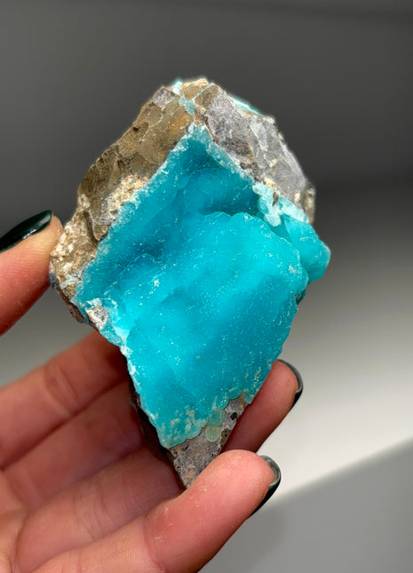 Sparkling Sky Blue Hemimorphite