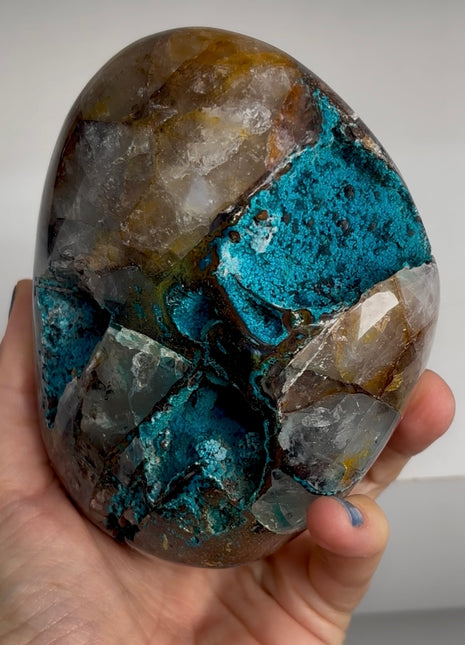 Blue Chrysocolla Geode PM1530