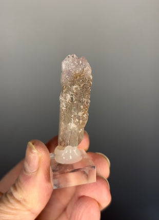 Rare ! Smoky Quartz Amethyst Scepter