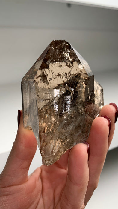 Cathedral Smoky Quartz - From Swiss Alps
