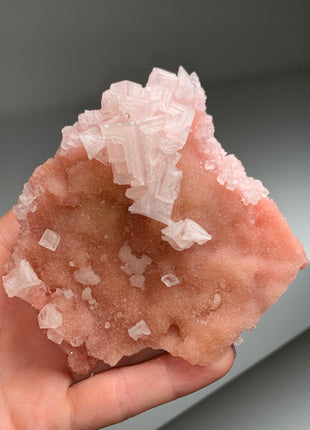 High Grade Pink Halite Lot from Searles Lake - 4 Pieces !