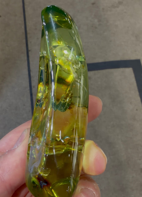 Rare Green Amber from Baltic Sea